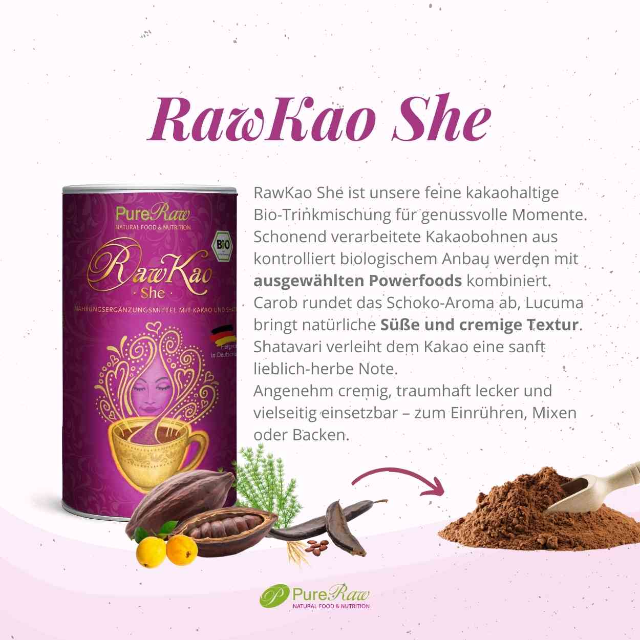 RawKao She (Bio) 170 g