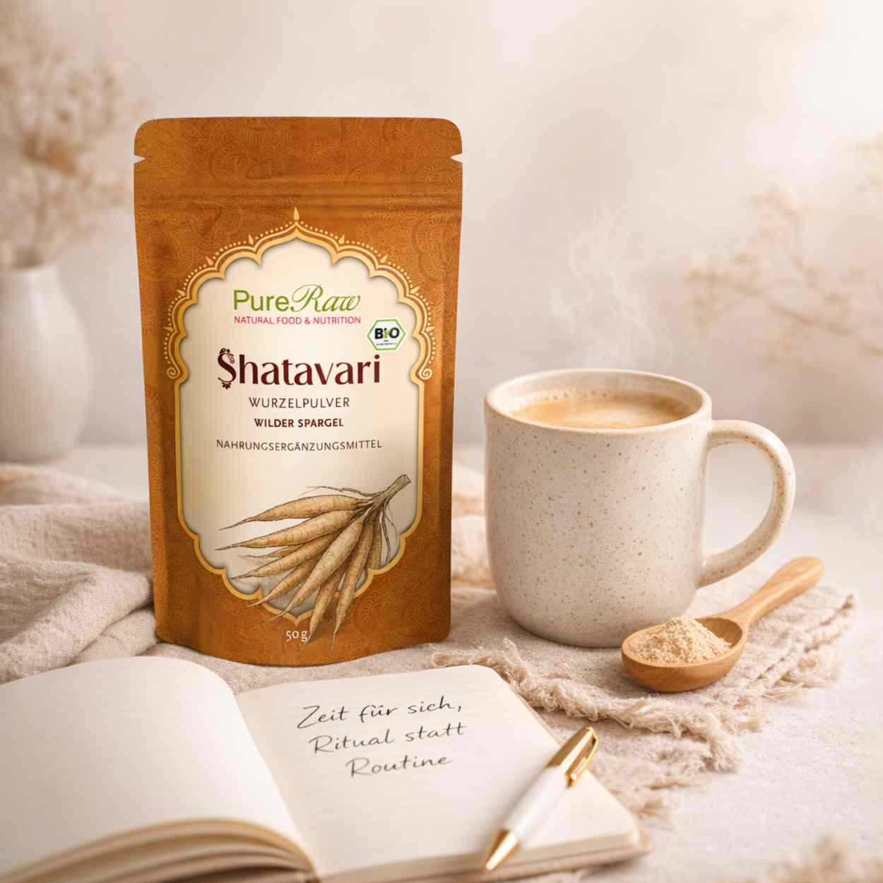 Shatavari Pulver (Bio & Roh) 50 g