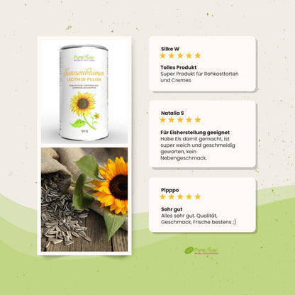 Sonnenblumenlecithin Pulver
