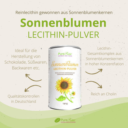 Sonnenblumenlecithin Pulver