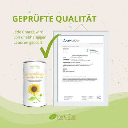 Sonnenblumenlecithin Pulver