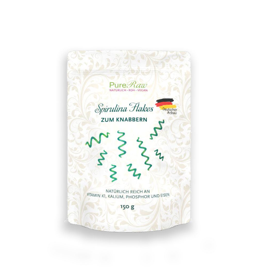 Spirulina Flakes, Deutschland (Roh) 150 g