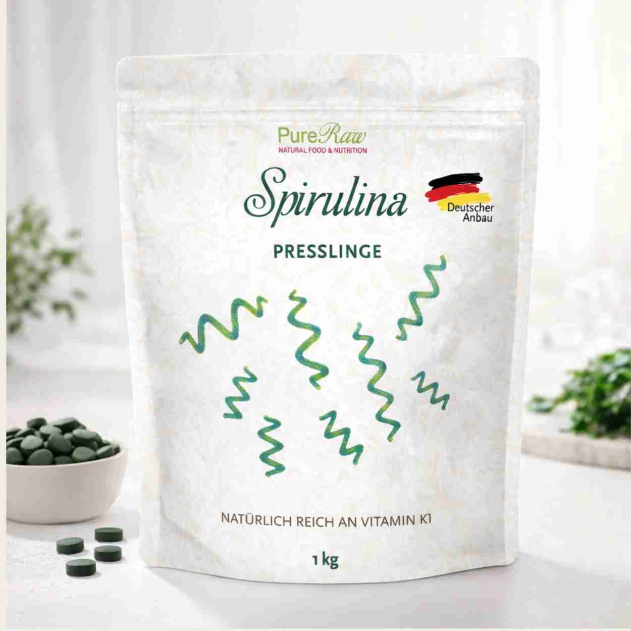 Spirulina Presslinge