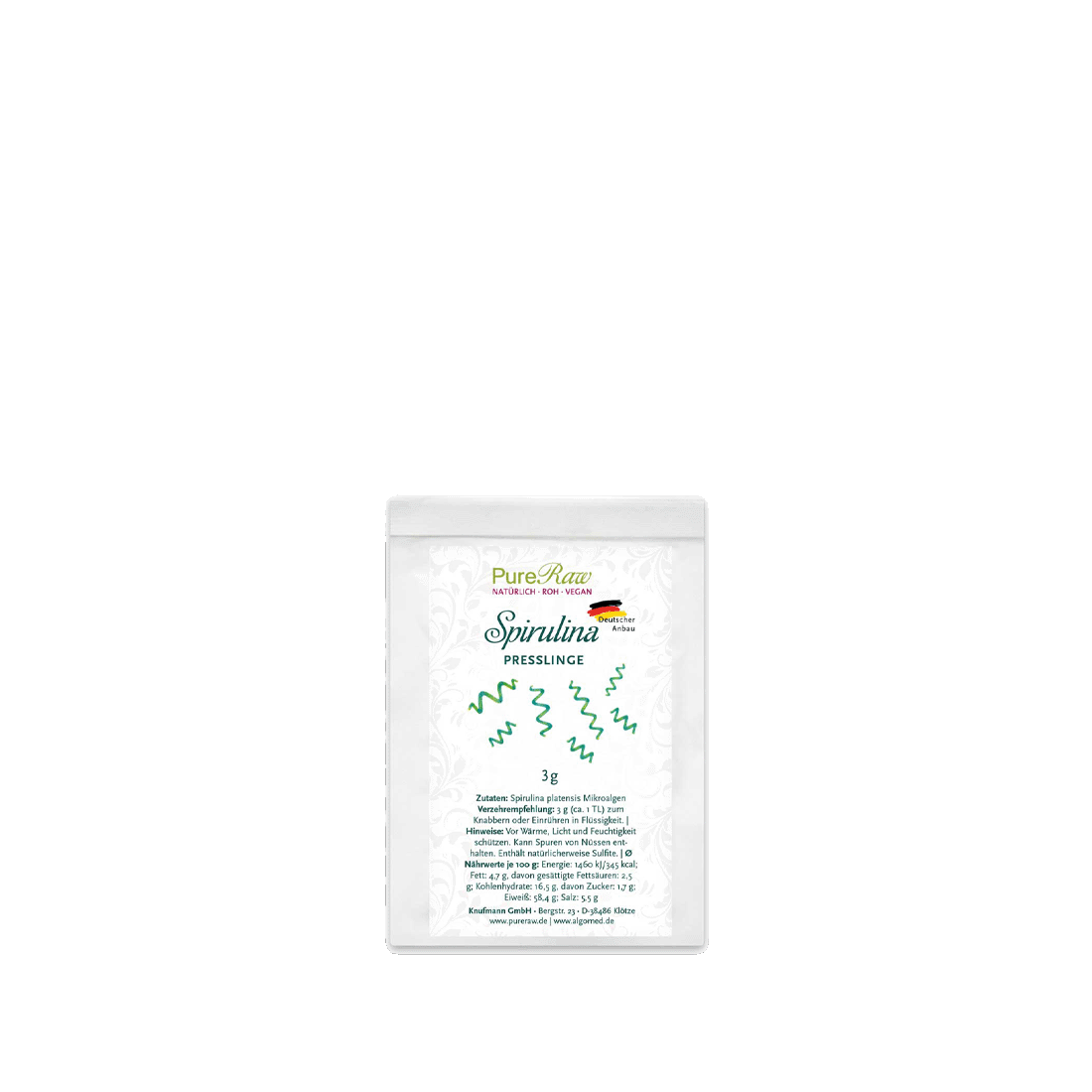 Spirulina Presslinge