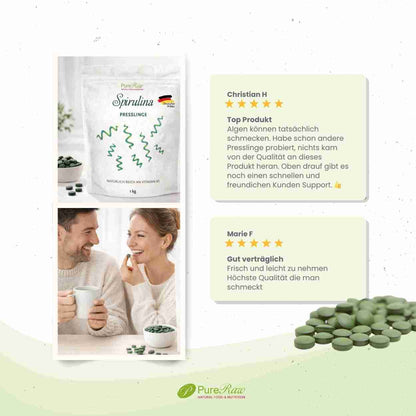 Spirulina Presslinge