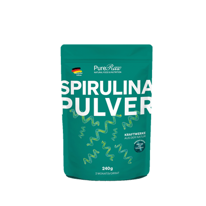Spirulina Pulver (Deutschland), (Roh)  240 g