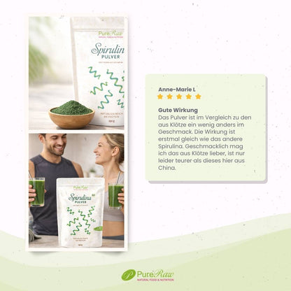 Spirulina Pulver (Bio & Roh)  250 g
