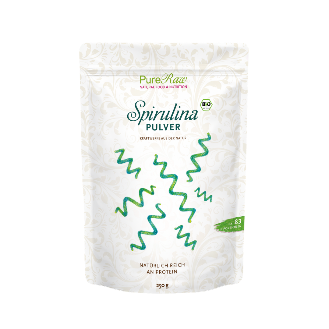 Spirulina Pulver (Bio & Roh)  250 g