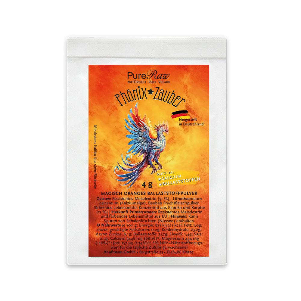Phönix Zauber, Magisch oranges Ballaststoffpulver