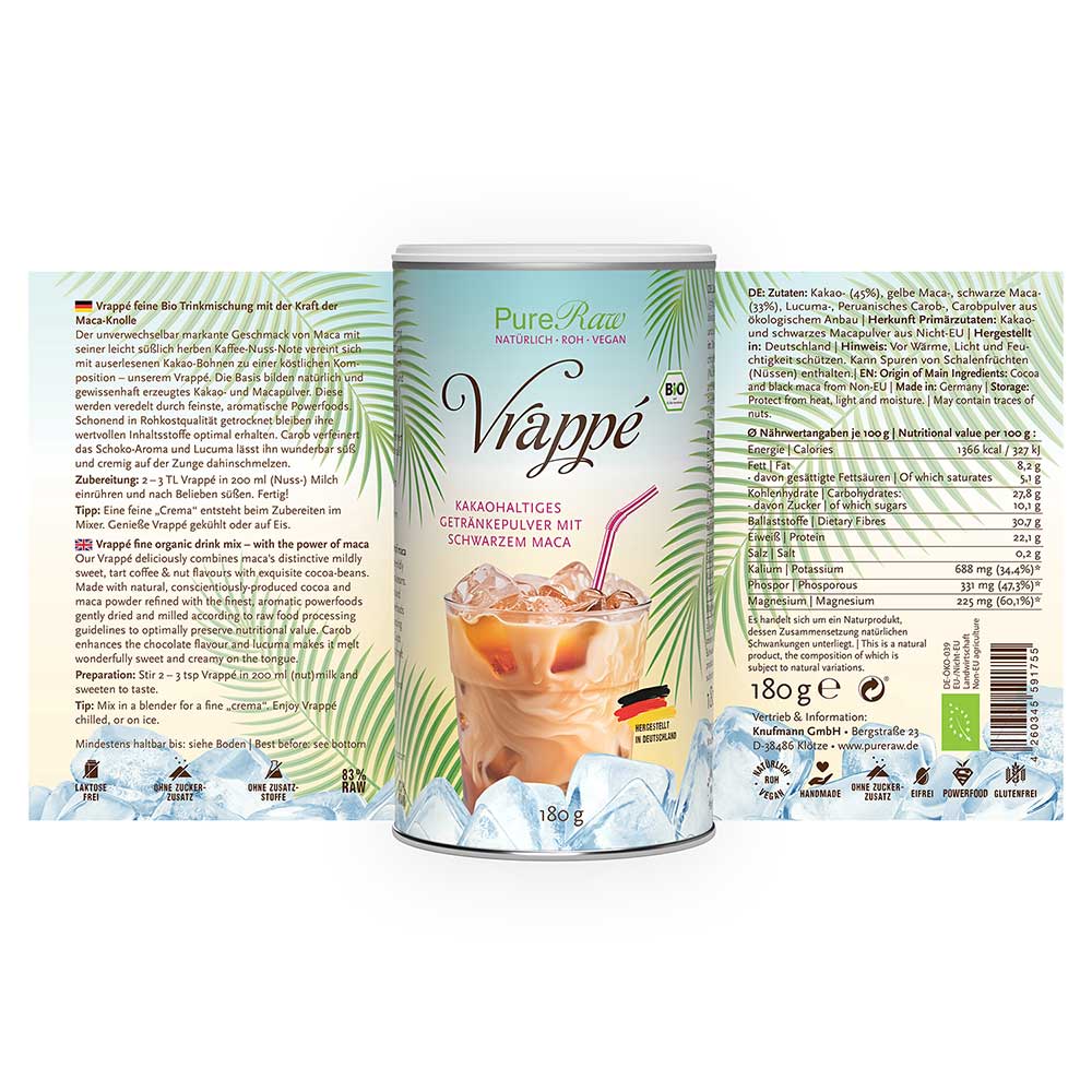 Vrappé (Organic & Raw)