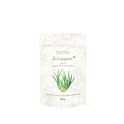 Weizengras Pulver (Bio & Roh) 60 g