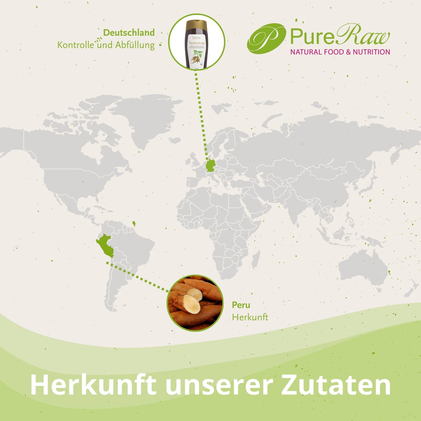 Yacon Sirup - Natürliches Süßungsmittel, vegan, bio