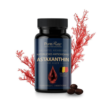 PureRaw Astaxanthin aus Mikroalgen – Produktvorteile und Verzehrhinweise