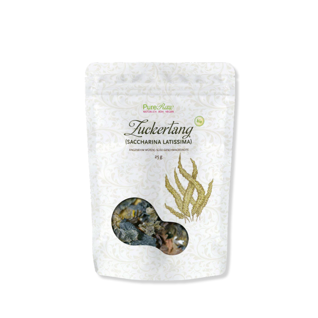 PureRaw Bio Zuckertang in Rohkostqualität, 25 g