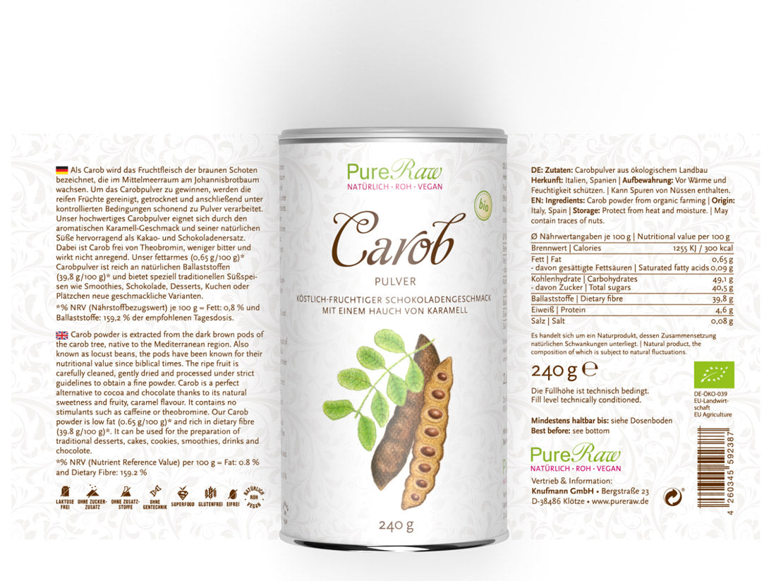 Carob Pulver (bio)