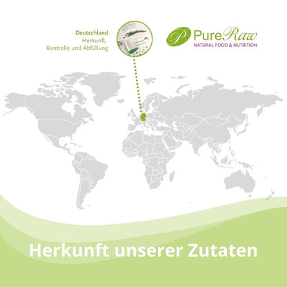 Herkunft von Chlorella und Spirulina für das PureRaw DUO aus Deutschland