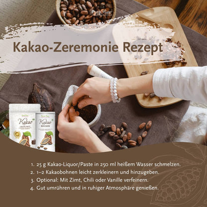Kakao Zeremonie Set (Bio & Roh)