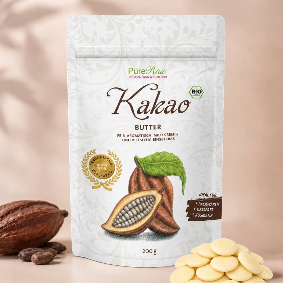 Kakaobutter (Bio & Roh) 200 g