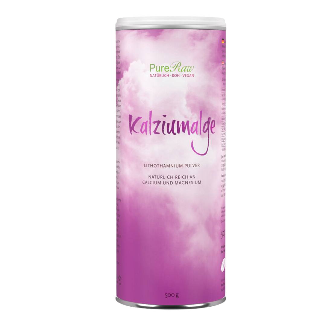 500g Dose PureRaw Kalziumalge
