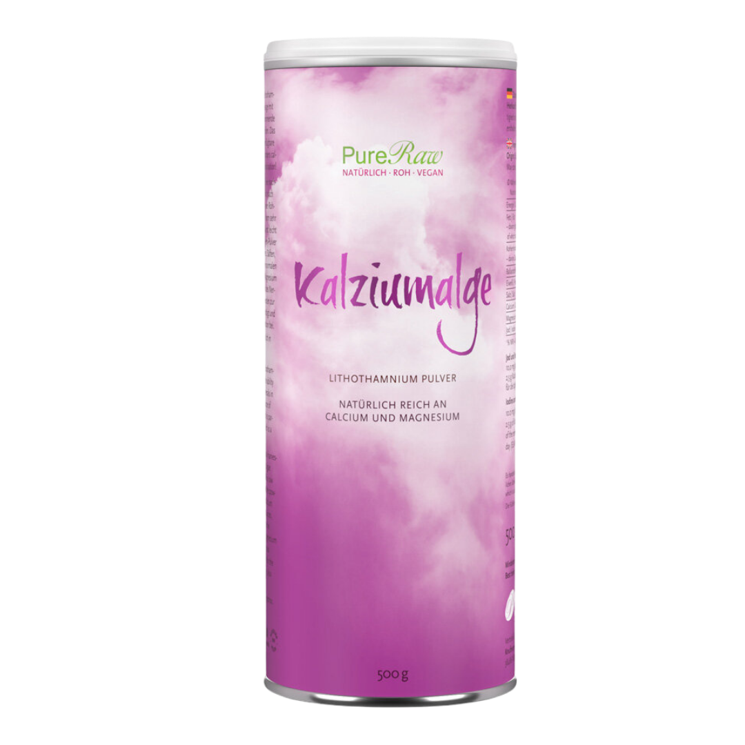 500g Dose PureRaw Kalziumalge