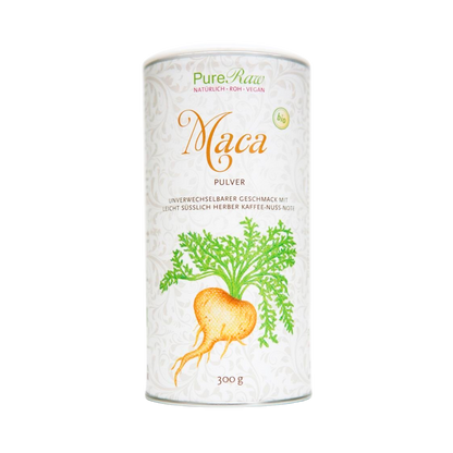 PureRaw Maca Pulver in der 300-g-Dose