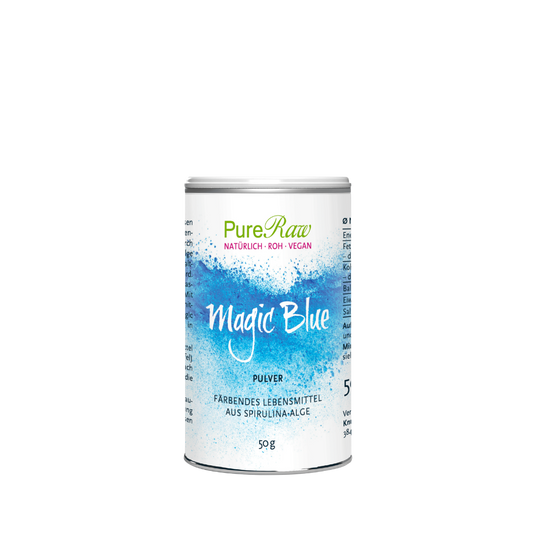 Magic Blue (coloring food powder from spirulina algae)
