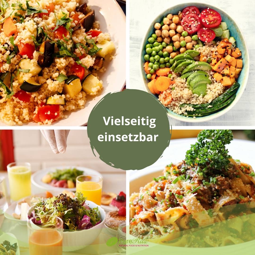 Vielseitige Verwendung von Meersalat Flocken in Salaten, Bowls, Dips und Brotgerichten