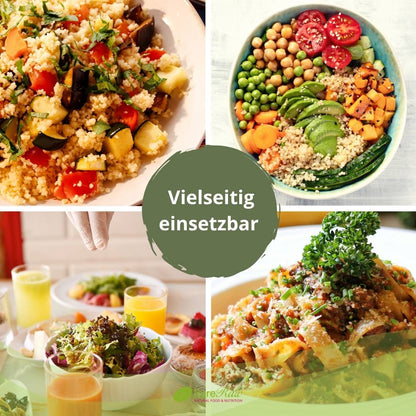 Vielseitige Verwendung von Meersalat Flocken in Salaten, Bowls, Dips und Brotgerichten
