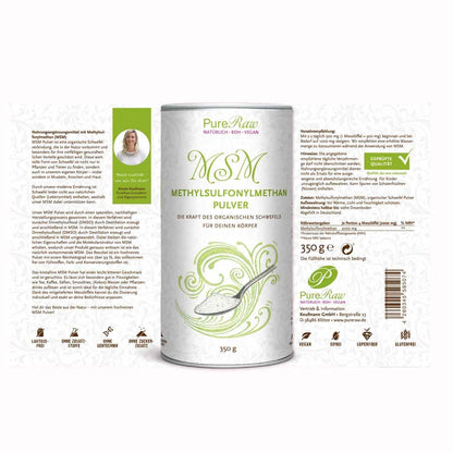 Methylsulfonylmethane (MSM), organic sulfur 350 g