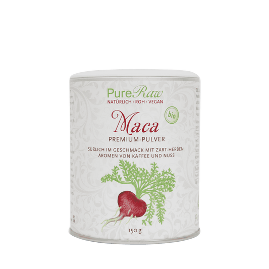 Maca Premium Pulver (Bio & Roh) 150 g