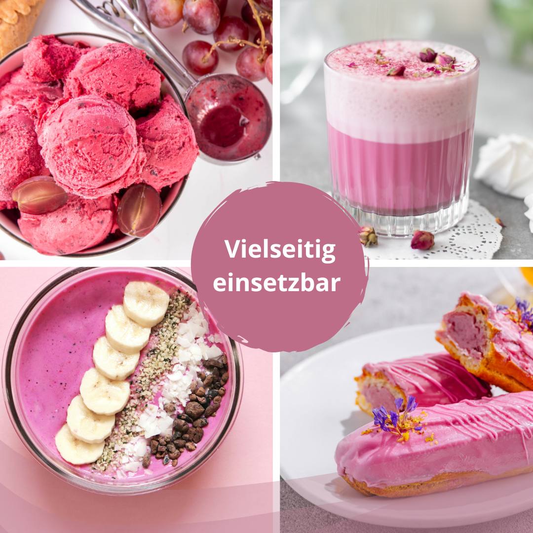 Pretty Pink - Natürliches Pink aus Früchten und Gemüse