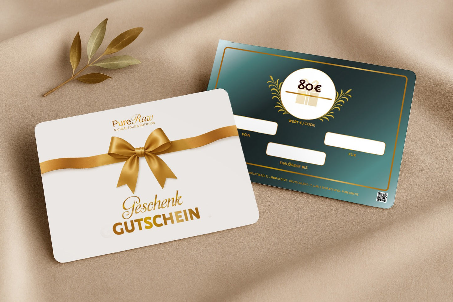 PureRaw Gift Voucher