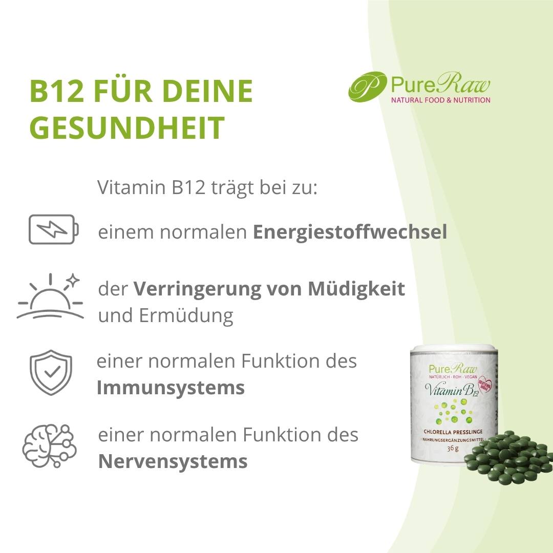 Vitamin-B12-Vorteile für Energiestoffwechsel, Immunsystem und Nervensystem