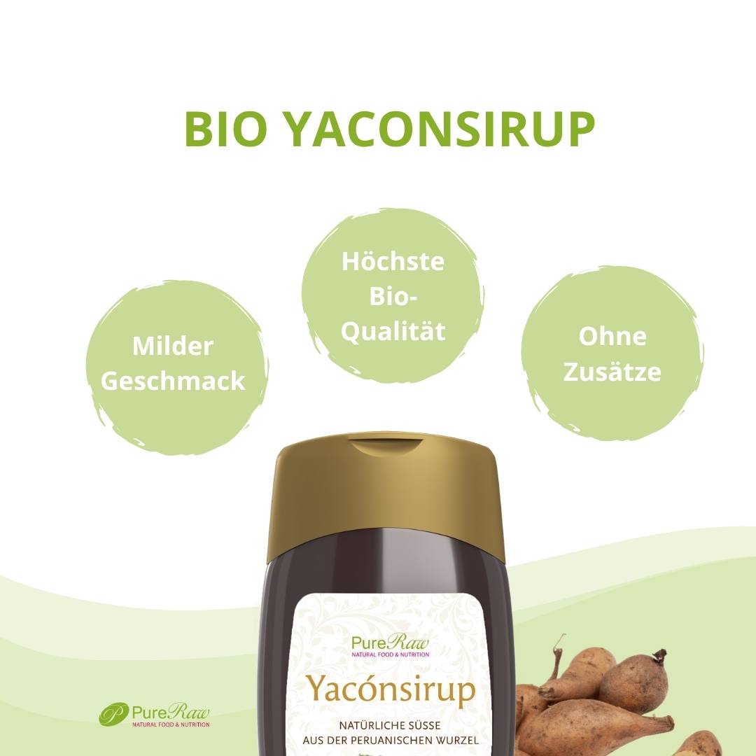 Yacon Syrup - Natural Sweetener, vegan, organic