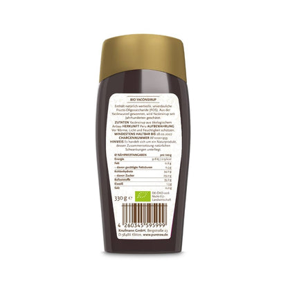 Yacon Syrup - Natural Sweetener, vegan, organic