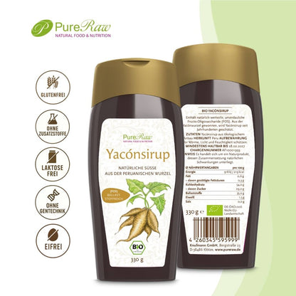 Yacon Syrup - Natural Sweetener, vegan, organic