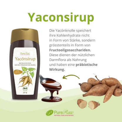 Yacon Syrup - Natural Sweetener, vegan, organic