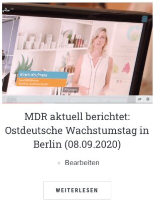 MDR: Ostdeutscher Wachstumstag Berlin - 