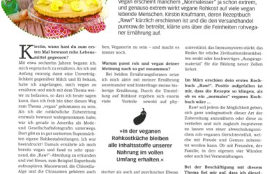 Kochen Ohne Knochen Magazin: PureRaw, Kirstin Knufmann und die Feinheiten veganer - 