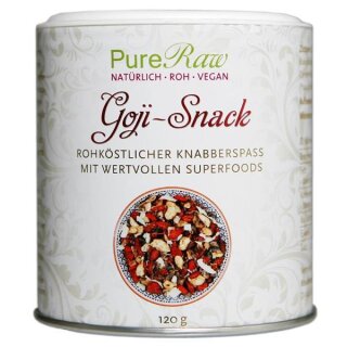 Goji-Snack / Knusper (Roh) 120 g