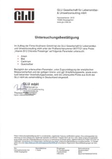 Vitamin B12, Chlorella Presslinge (Deutschland), (Roh)