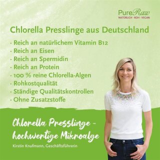 Chlorella Presslinge (Deutschland), (Roh) 1 kg