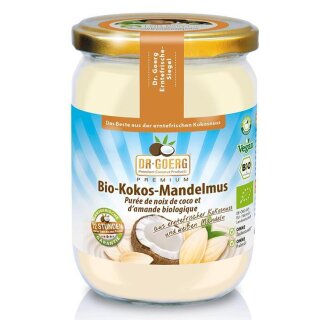 Kokos-Mandelmus, Premiumqualität, Dr. Goerg (Bio) 500 g