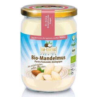 Mandelmus, Premiumqualität, Dr. Goerg (Bio) 500 g