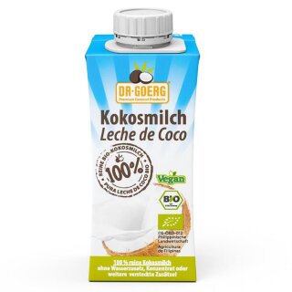 Kokos Milch, Premiumqualität (Bio) 200 ml