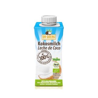 Trinkkokosmilch, Premiumqualität (Bio) 200 ml