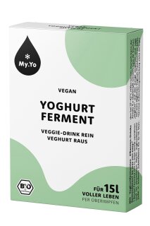 Joghurtferment Vegan (3 x 5 g Beutel), (Bio)