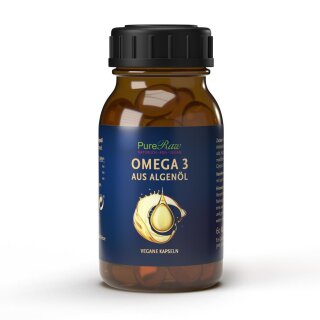 Omega 3 aus Algenöl Kapseln (Monatspackung) 60 Kapseln
