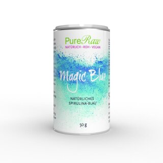 Magic Blue (natürliches Spirulina-Blau, blue spirulina)