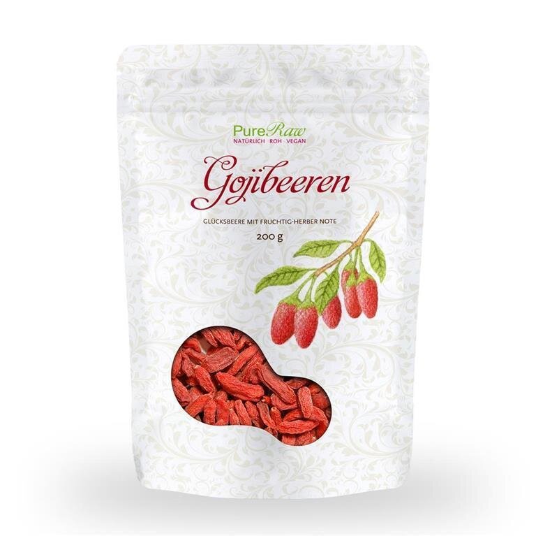 Goji Beeren (Roh & Sonnengetrocknet) - PureRaw - natürlich · roh · ve,  12,50 € | Obstbäume & Gemüsepflanzen